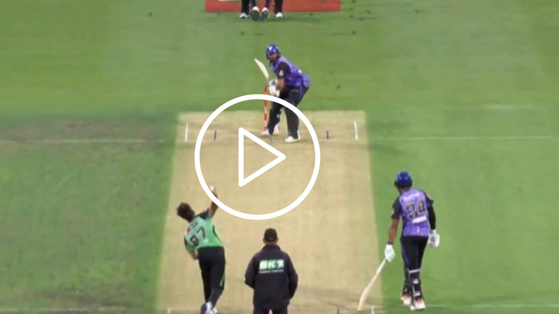[Watch] Haris Rauf Swatted By India-Born Hurricanes Star In BBL 2023-24